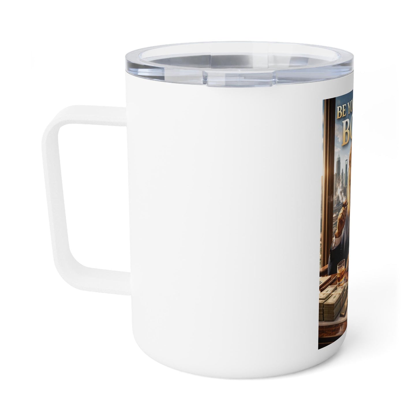 Be Your Own Boss Insulated Coffee Mug
